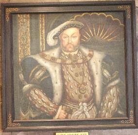 Henry VIII In 1520 Henry VIII visited Leeds Castle with his wife and daughter. He was 29 years old, and his wife, Catherine of Aragon, was 35 years old. Their daughter, Mary, was 4 years old.