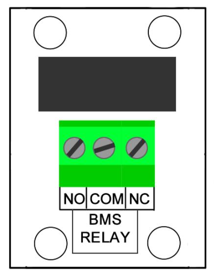 BMS Relay PCB Earth Connections not shown System Settings BMS Relay PCB. For connection to a BMS to indicate, Low CO2 alert.