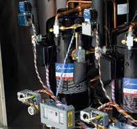 Fewer Refrigerant Leaks With parallel racks there are fewer leaks due to less vibration throughout the refrigeration system In GPS systems there are virtually no leaks when ABS plastic lines are used