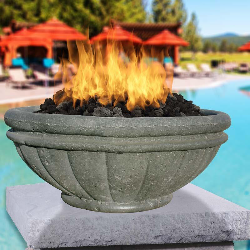 Wok The Wok fire bowl is our customers' favorite! It is the perfect size to use by the pool or on the patio.