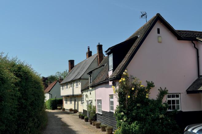 6. Local Character The village of Braughing developed along the B1368, an ancient trading route between London and Cambridge and one of five Roman roads intersecting the parish.