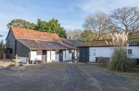 the property has the feeling of a large period farmhouse.