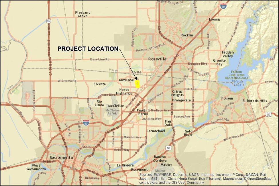 Plate PD-1: Regional Project Location