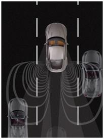 VI. Alarm conditions: 1. When the system is on, the system would start detecting objects in the blind area behind the vehicle 15 meters. (Fig.16) 2.