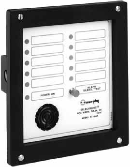 Selectronic Tattletale Remote Alarm Annunciators ST-95046B Revised 08-06 Catalog Section 25 ST Series Provide Audible and Visual Alarm Simple and Inexpensive Wide Range of Applications Gen-Set Models