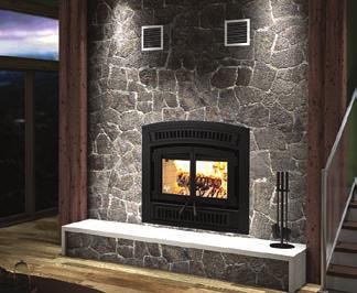 DISTRIBUTION KIT - MODERN with adjustable pipes How many certified fireplaces compare to our HE200?