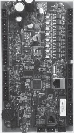 Installation Figure 8-1: Vapor-logic control board detail Full control board Field connection terminals.