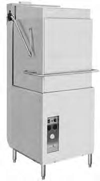 Tall Hood-type Series Dishwasher Installation/Operation Manual with Service Replacement Parts Standard Model: Hot water sanitizing machine w/fresh water rinse and built-in stainless steel electric