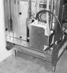 G The Direct Vent Fan Electrical Control Box is shipped prewired to the dishwasher and stowed in the left rear corner of the machine.