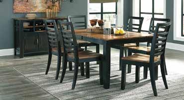 95 TILE TOP Dining Set Includes table & 4