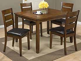 QUINLEY Dining Set Includes table & 4  Add