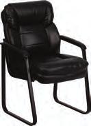 THE PNEUMATIC ADJUSTMENT LEVER WILL ALLOW YOU TO EASILY ADJUST THE SEAT TO YOUR DESIRED HEIGHT.