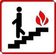 Stairwell Safety Use of Stairs An elevator can become death traps in a fire or other emergency. All persons are directed to use the stairs to exit in an emergency.