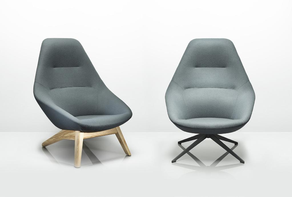 Famiglia Design by PearsonLloyd The Famiglia seating family includes a collection of low, mid, high back and lounge chairs that between them offer a