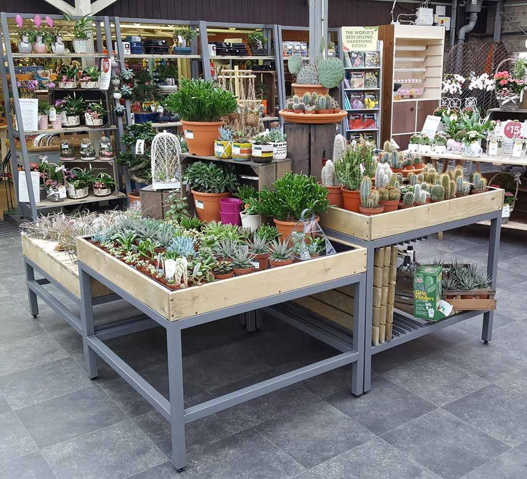 HOUSEPLANTS Naturally being a seasonal industry it is important for retailers in the gardening sector turn their attention