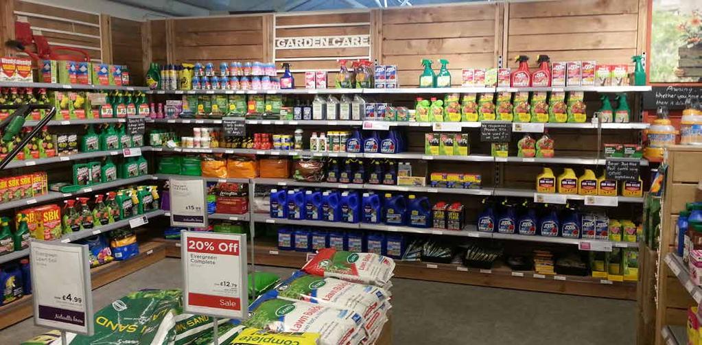 Our DIY and sundries displays are designed to group products together based on category such as tools, garden care, lawn care etc.