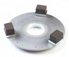 after concrete patchwork Equipped with three replaceable silicon carbide grit blocks; three replacement grit blocks per set Available in 15" and 17" sizes.