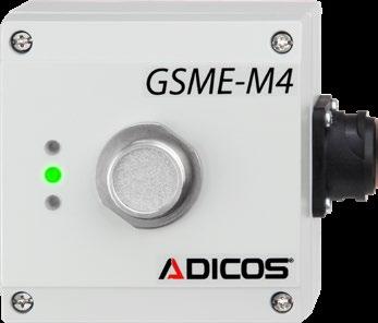 Product overview - detectors GSME-M4 GSMEs are fire gas detectors with four integrated semiconductor gas sensors.