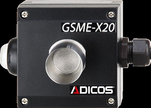 GSME-X22 On the basis of a self-test, together with the manufacturer's declaration provided by GTE, the type GSME-X22 detectors are approved for use in the potentially explosive dust atmospheres