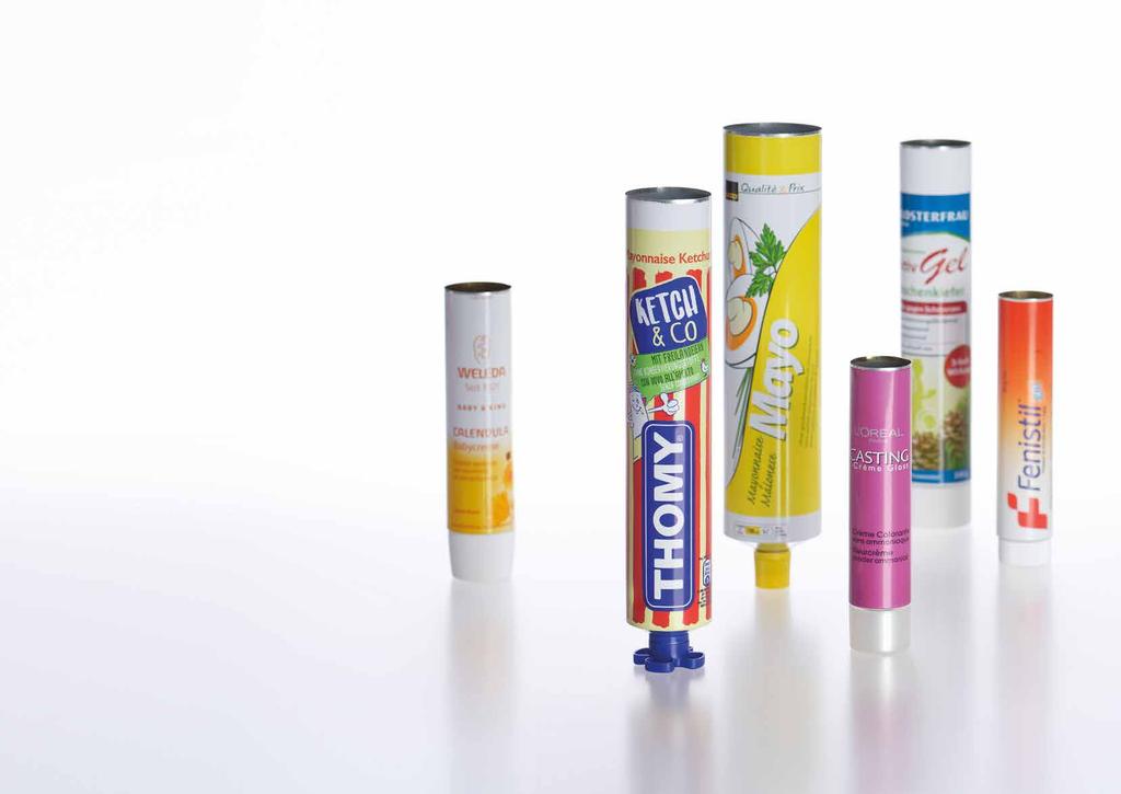 COLLAPSIBLE TUBES INTERNAL COATING, TUBE LATEXING MORE THAN 70 YEARS EXPERIENCE Sprimag stands for competent comprehensive solutions in the internal coating of aluminum tubes.