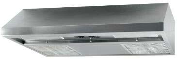 Light: 26 Watts Ducting: Horizontal or vertical Air King ECV Continuous: 30, 50, 70, 90  Light: