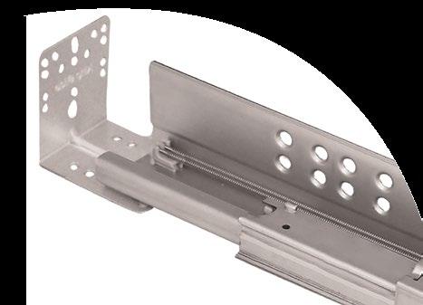 Soft-closing Full Extension Undermount Slide B657 SERIES 34kg 75lbs *Without rear bracket.