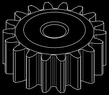 Gear specifications Consider a gear parameters are used to design the gear hob accordingly as shown in figure 1.2. The parameters are MODULE:4.23333 PRESSURE ANGLE:20 0 NO.
