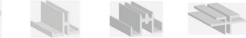 Extrusions for Retail, Joinery and Shopfitting We are specialist stockists of aluminium