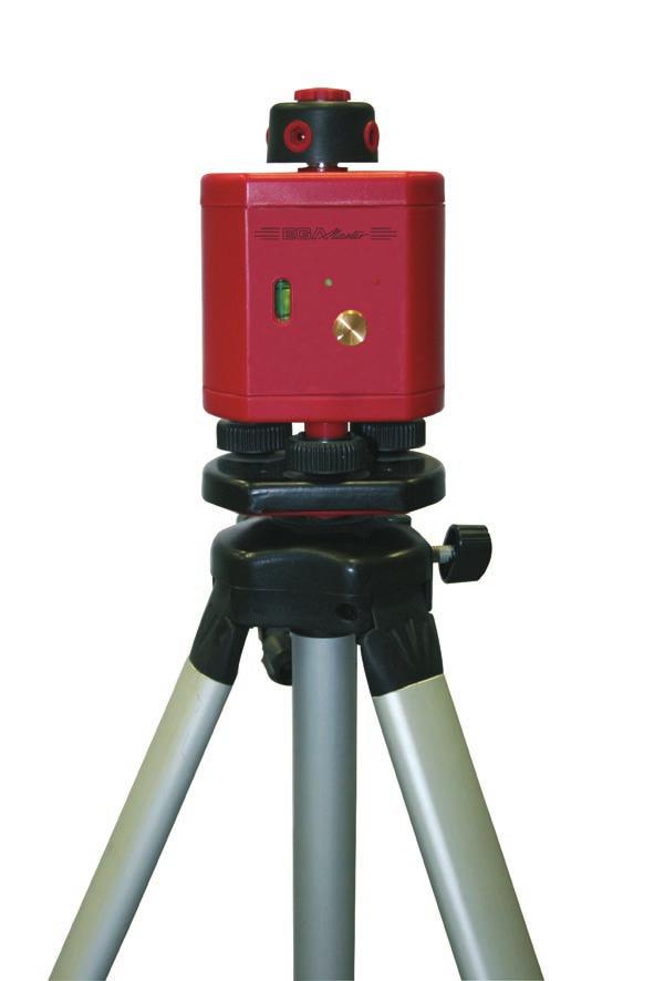 STANDARD ROTATORY LASER LEVEL 65515 LASER POINT (WHEN REVOLVING GENERATES HORIZONTAL AND VERTICAL PLANES) HORIZONTAL
