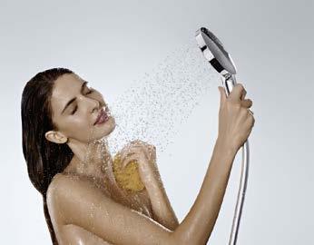Shower pleasure. Hand showers and shower sets From the shower to practical use: water in your favourite form.