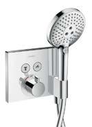 Shower pleasure. Concealed shower control Shower control for 2 functions. Twice the pleasure.