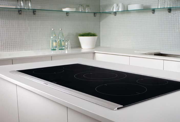 cooking element will only heat up if a pot is detected on the cooking surface.