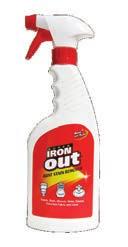 SUPER IRON OUT POWDER RUST STAIN REMOVER Since 1958 the category leader in rust stain removal.