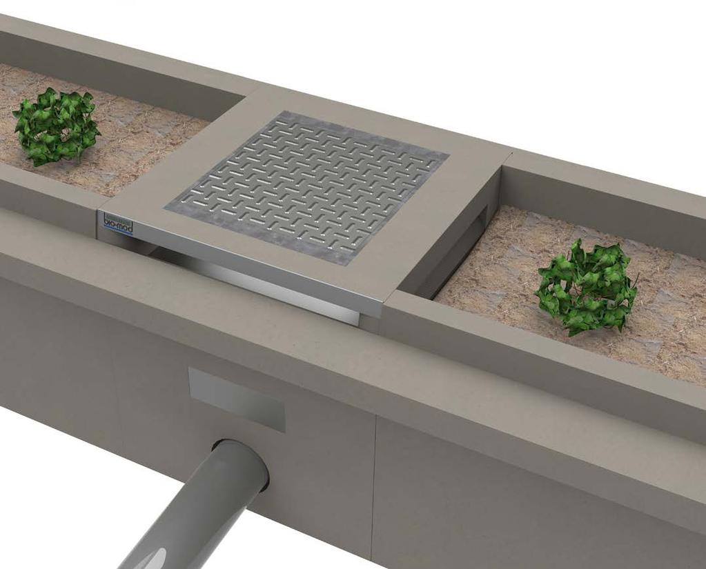 BIOMOD SYSTEM Modular Bioretention/Biofiltration System Working in Harmony with Nature U.S. Patent No.