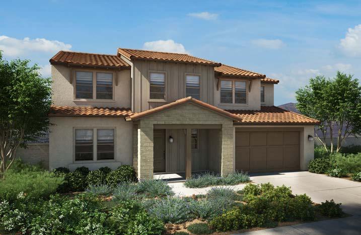 3,434 sq ft AVAILABLE OPTIONS: Fireplaces Bedroom 5 / Bath 4 in lieu of Loft Bedroom 6