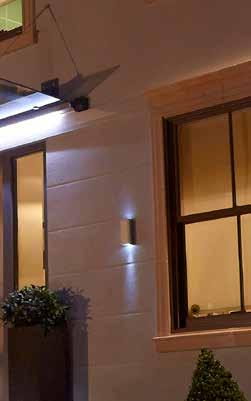 Illuminate the exterior lights before you enter the driveway Switch on the hall lighting before you unlock the front door Select the