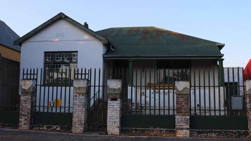 side stoep and central doorway from 1913 (Source: City Council of Johannesburg, Plans