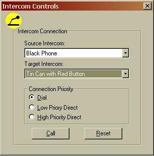 Making Intercom Connections From the toolbar in either the alarm monitor or the Pro-Watch administrative application, the operator can click on the toolbar icon to activate the intercom control