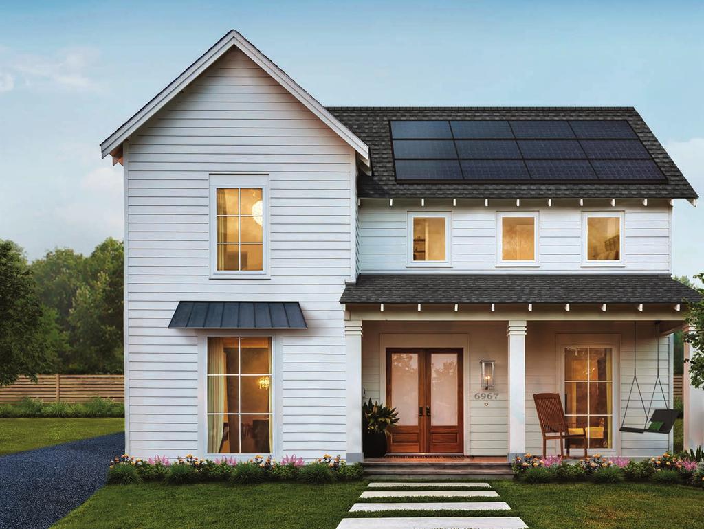 Elegant, low-profile styling enhances the appearance of your home. For the first time, solar is simply stunning.