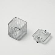 basket with 3 cassettes for pipettes with maximal length