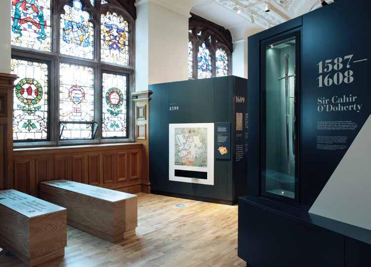 Marcon exhibits exceptional craftsmanship at Guildhall As part of the UK City of Culture a new exhibition telling the story of the Plantation has opened to the public at the Guildhall in