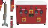 TAB WELDER This device with control Panel designed on the principal of Impulse heat sealing system.