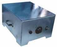 Practical light-weight design Temperature control of heated plate Stainless steel construction The portable plate sealer is ideal for sealing round, rectangular, triangular & vertical /