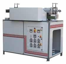 Applicable raw materials are HDPE, LDPE, PP& ABS in sheet form Pneumatically operated continuous heat sealing system Sealing jaw of 60 length Both left and right side adjustable clamping system Sheet