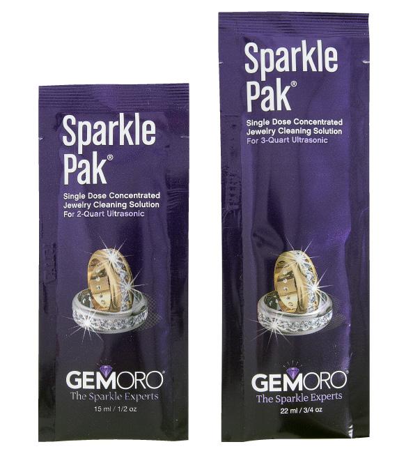 The Sparkle Pak is an amazing, professional strength, specially formulated jewelry cleaning solution.