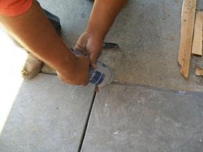 Step seven: tie-in #1 to existing concrete 19 When