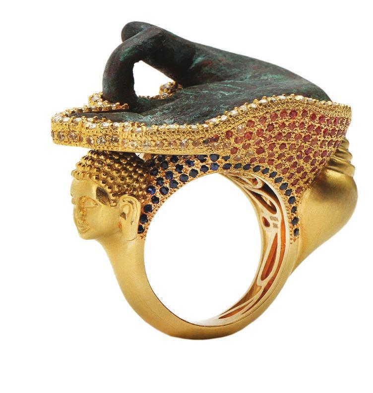 ARCHEOLOGICAL DIG Each one-of-a-kind piece from Coomi jewelry s antiquity collection tells a