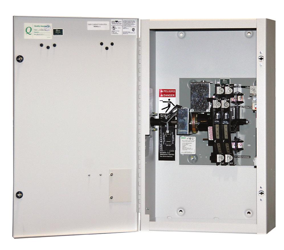 For individual dwelling units as defined in NFPA 70 (NEC), in cases where the transfer switch is between the service main disconnect and the lighting and appliance branch circuit panelboard(s), NFPA