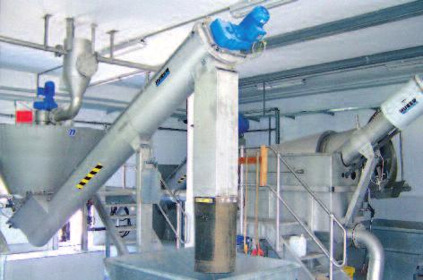 RoSF5 HWS system: Acceptance tank with horizontal dosing