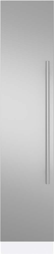 MONOGRM 18" INTEGRTED FREEZER FETURES ND ENEFITS FULLY INTEGRTED OLUMN DESIGN With concealed hinge offers a look of seamless perfection that installs flush with surrounding cabinetry PNEL-REDY